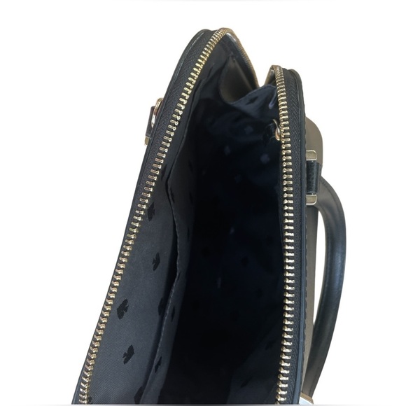 Kate Spade Patterson Drive Dome Satchel Bag Small Black - Picture 11 of 16